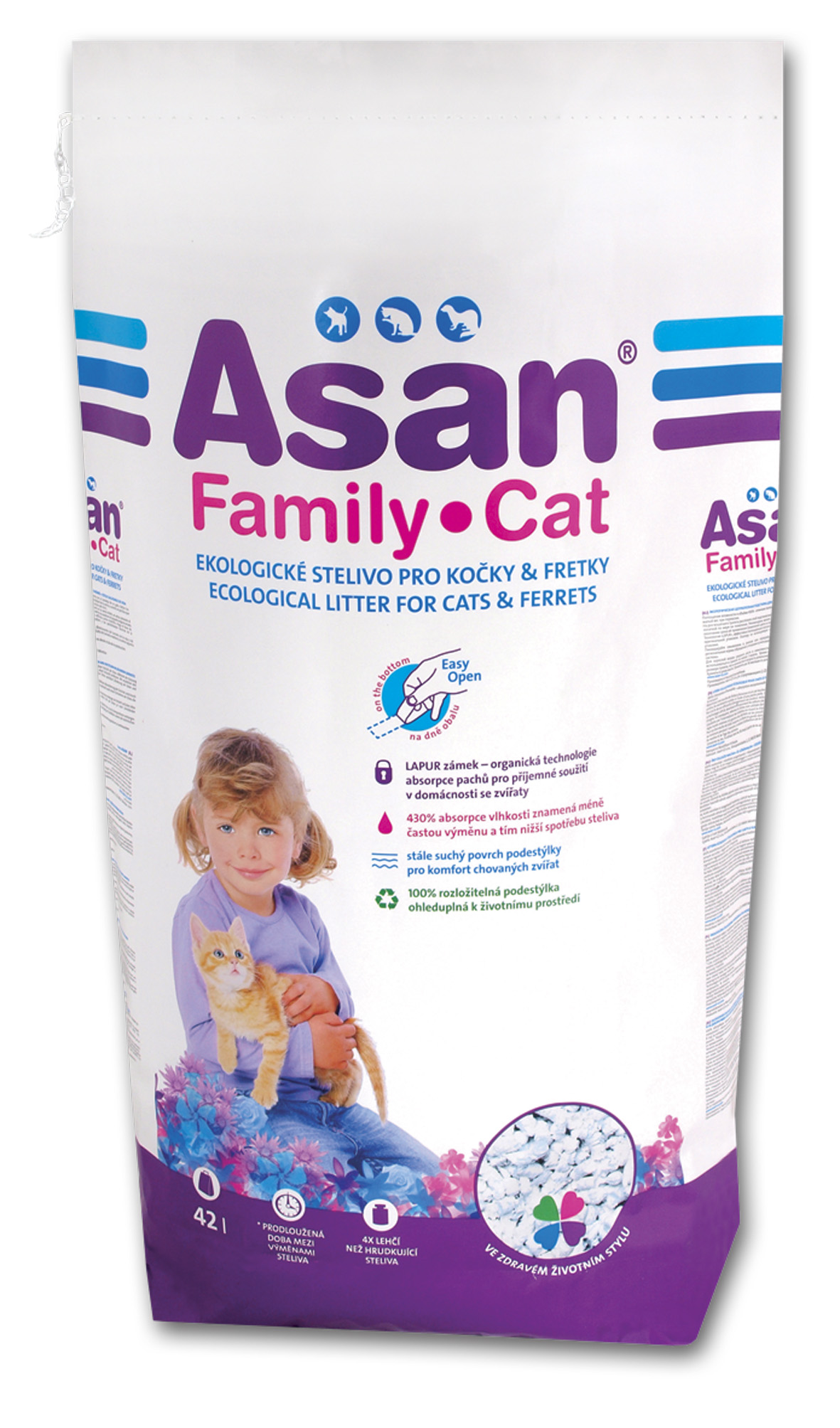 Asan Cat family 45l, pro kočky